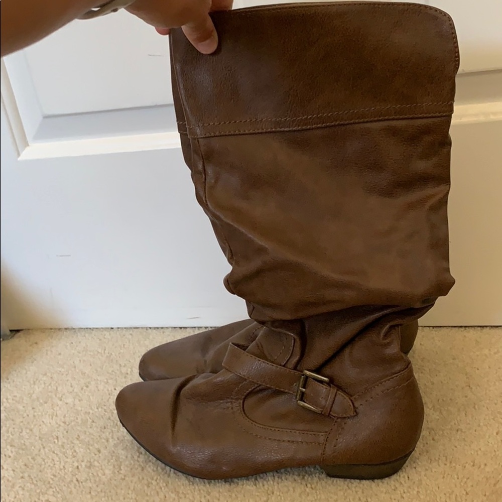 Tall Brown Boots